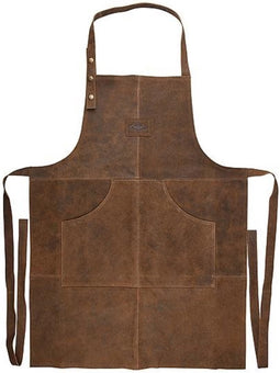 Barbecue schort leer - Bruin