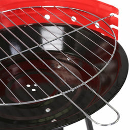 Barbecue Zwart Rood 34 x 34 x 55 cm