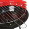 Barbecue Zwart Rood 34 x 34 x 55 cm