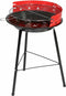Barbecue Zwart Rood 34 x 34 x 55 cm