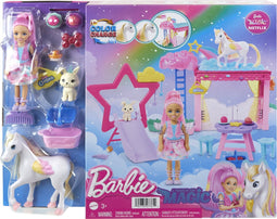 Barbie A Touch of Magic - Barbie speelset - Met pop en accessoires