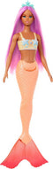 Barbie A Touch of Magic - Oranje zeemeermin staart - Barbiepop