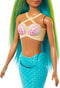 Barbie A Touch of Magic - Turquoise zeemeermin staart - Barbiepop