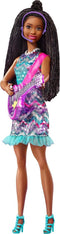 Barbie Big City Dreams Barbiepop - Zangeres met Bruin Haar