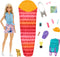 Barbie Camping - Kamperen met Malibu en Brooklyn met accessoires - Pop