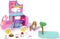 Barbie Chelsea Camper met hondje en konijn - Speelfigurenset