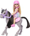 Barbie Chelsea Met Pony - Met roze helm - 15 cm - Minipop - Barbiepop
