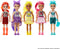 Barbie Color Reveal Chelsea - Wave 2 - Color Block Serie