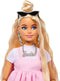 Barbie Deluxe Stijl - Pastelroze babydolljurk - Barbiepop