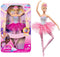 Barbie Dreamtopia - Barbiepop - Blonde ballerina met twinkelende lichten