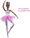 Barbie Dreamtopia - Barbiepop - Brunette ballerina met twinkelende lichten