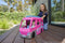 Barbie - Droomcamper Barbie auto - Speelset met Barbie meubels en glijbaan