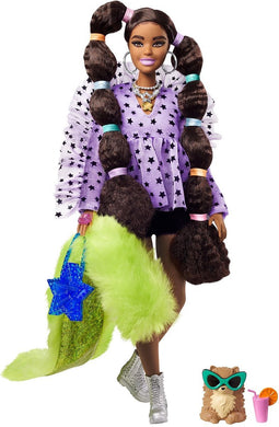 Barbie Extra Doll (paardenstaart met haarelastiekjes)