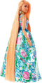 Barbie Extra Fancy Barbiepop - Blond - Gebloemde set - Barbiepop