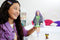 Barbie Extra - Modepop Barbiepop - Paars haar met race jack