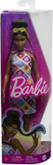 Barbie Fashionistas - Jurk met gekleurd patroon - Barbie pop