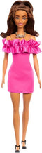 Barbie Fashionistas - Roze jurk - Barbiepop