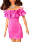 Barbie Fashionistas - Roze jurk - Barbiepop
