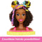 Barbie Kappop - Krullend bruin haar - Met 20 accessoires