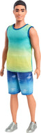 Barbie Ken Fashionistas - Blauwgroene tanktop - Modepop