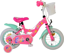 Barbie Kinderfiets - Meisjes - 12 inch - Roze - Twee Handremmen