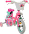 Barbie Kinderfiets - Meisjes - 12 inch - Roze - Twee Handremmen