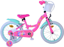 Barbie Kinderfiets - Meisjes - 16 inch - Roze - Twee handremmen