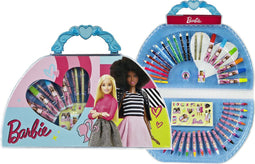 Barbie Kleurkoffer 51-delig