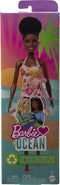 Barbie Loves the ocean - Zomerjurk Bloemen - Barbiepop