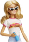 Barbie op reis - Barbiepop met roze koffer en reisaccessoires