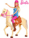 Barbie pop met paard - Met zadel en hoofdstel