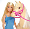 Barbie pop met paard - Met zadel en hoofdstel