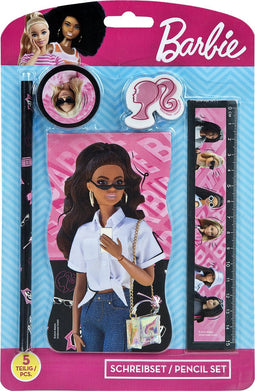 Barbie Schrijfwarenset 5 Delig