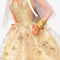 Barbie Siganture - Holiday barbie pop - Gouden Jurk - Modepop