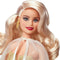 Barbie Signature - Gouden jurk - Holiday Barbie pop - Modepop