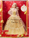Barbie Signature - Gouden jurk - Holiday Barbie pop - Modepop
