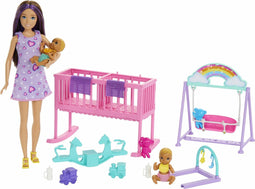 Barbie Skipper Babysitters - Met Barbiepop en speelset