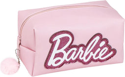 Barbie Toilettas Meisjes - Dames Toilettas - Roze - Pluche Bal
