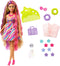 Barbie Totally Hair Doll - Paars, roze - Barbiepop