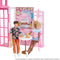 Barbie Vakantiehuis met Barbiepop - Barbie huis met 2 verdiepingen