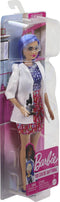 Barbie You Can Be Anything - Droombaan Barbiepop - Wetenschapper met jas