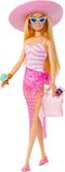 Barbie Zonnehoed badpak Malibu - Met accessoires - Barbiepop