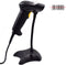 Barcode Reader with Support Ewent EW3400 LED USB Black