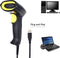 Barcode Reader with Support Ewent EW3400 LED USB Black