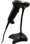 Barcode Reader with Support Ewent EW3400 LED USB Black