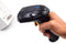 Barcode Reader with Support Ewent EW3430 LED USB Black