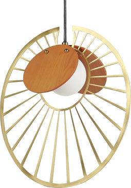 BARDO - Hanglamp - Goud/Lichtbruin - Metaal