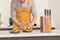 BARE Cookware Japanse Messenset, 3-delig, Duits staal & Levenslange Garantie | Verhoog je snijtechnieken met deze hoogwaardige set