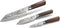 BARE Cookware Japanse Messenset, 3-delig, Duits staal & Levenslange Garantie | Verhoog je snijtechnieken met deze hoogwaardige set