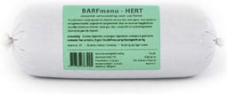 Barfmenu hert premium hondenvoer - 1000 gr